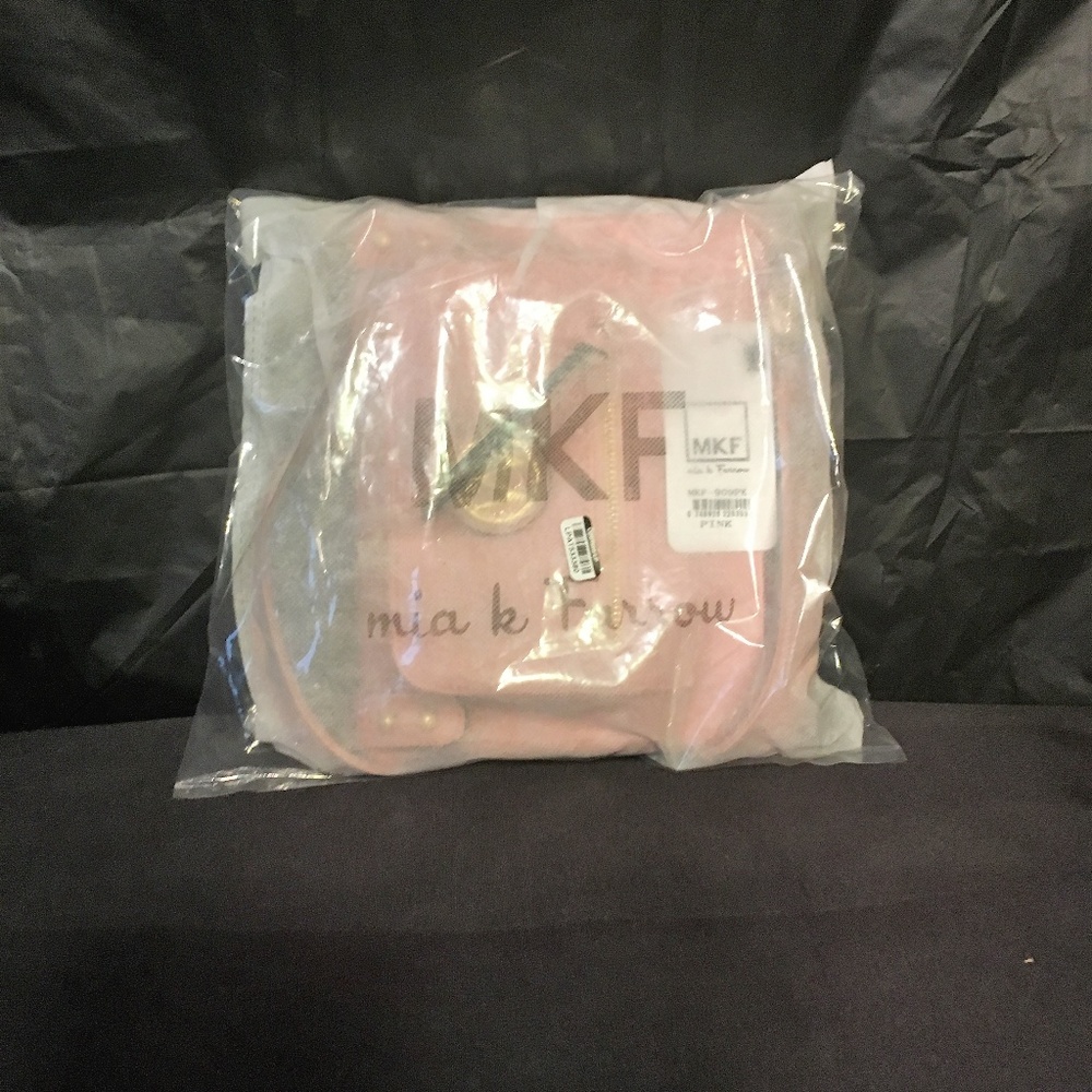 NWT Pink Multi-Zipper Crossbody by Mia K. Farrow - Picture 3 of 9